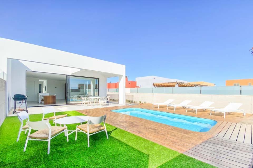 Lea Luxury Golf House Villa Caleta De Fuste Bagian luar foto