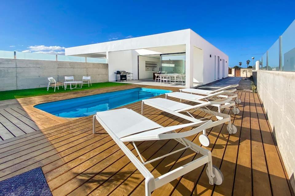 Lea Luxury Golf House Villa Caleta De Fuste Bagian luar foto